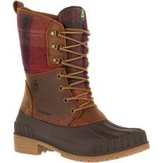 Kamik Schneestiefel Kamik The Sienna 2 - Dark Brown/Red Plaid