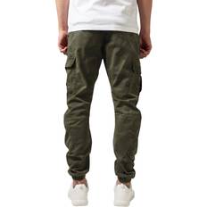 Urban Classics Camo Cargo Jogging Pants - Camo Green