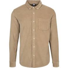 Urban Classics Corduroy Shirt - Sand