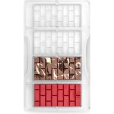 Baktillbehör Decora Brick Tegel Chokladform 20 cm