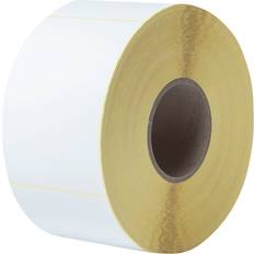 Brother Uncoated Thermal Transfer Die-Cut White Label