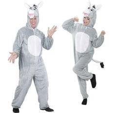 Widmann Donkey Adult Costume Jumpsuit with Mask