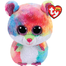 Hamster leksak TY Beanie Boo Rodney Multicolor Hamster Medium