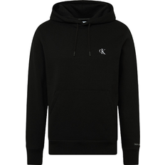 Calvin Klein Top Calvin Klein Cotton Blend Fleece Hoodie - CK Black