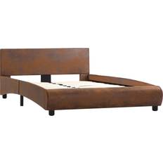 vidaXL Artificial Leather 65cm Sängram 120X200cm
