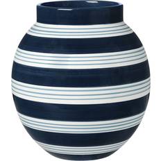 Holmegaard Omaggio Nuovo Dark Blue Vase 21.7cm