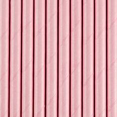 Straws Light Pink 10-pack