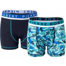 Pierre Robert Kid's Boxer for Boys 2-pack - Blue/Turquoise (601-648-992)