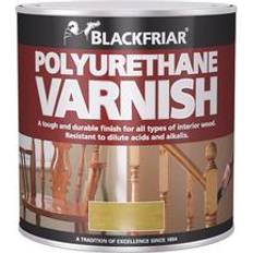 Blackfriar Polyurethane Varnish Wood Protection Deep Red Mahogany 0.5L