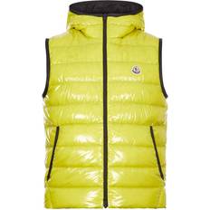 Moncler Lappe Down Ripstop Vest - Yellow