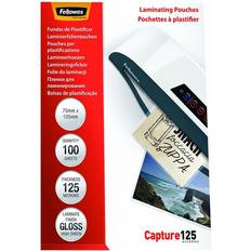 Lamineringsfickor Fellowes Card Laminating Pouch 125 Micron