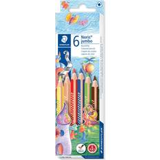 Staedtler jumbo farveblyanter Staedtler Noris 128 Jumbo Coloured Pencil 6-pack