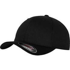 Algodón Accesorios Flexfit Gorra Wooly Combed - Noir