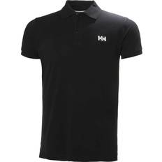 Helly Hansen Uomo Polos Helly Hansen Polo In Cotone Maniche Corte Transat Uomo Nero - Black