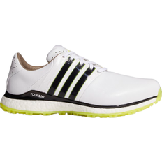 Women - Yellow Golf Shoes Adidas Tour360 XT-SL Spikeless 2.0 - Cloud White/Core Black/Acid Yellow