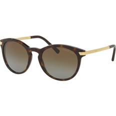 Bruin - Gepolariseerd Zonnebrillen Michael Kors Adrianna III Sunglasses - Havana