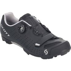 Polyurethane - Women Cycling Shoes Scott MTB Comp BOA - Matt Black/Silver