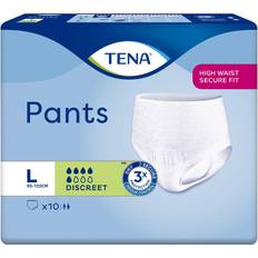 Unisex Inkontinensskydd TENA Discreet L 10-pack