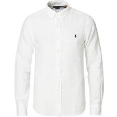 Polo Ralph Lauren Linen Button Down Shirt - White