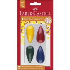 Gule Kritt Faber-Castell Crayon Bulb 4-pack