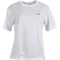 Lacoste Women’s Crew Neck Premium Cotton T-shirt - White