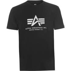 Alpha Industries Basic Logo T-shirt- Black