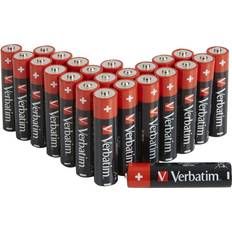 Verbatim Batterie Alcaline Mignon AA LR6 24 Pezzi