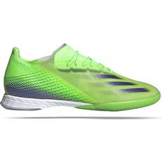 Adidas X Ghosted.1 Indoor Boots - Signal Green/Energy Ink