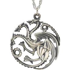 The Noble Collection Game of Thrones House Targaryen Pendant - Silver