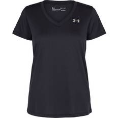 Under Armour Solid Tech SS - Grey Female