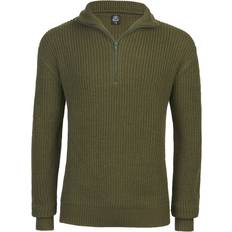 Brandit Vesten Brandit Marine Pullover Troyer - Olijf