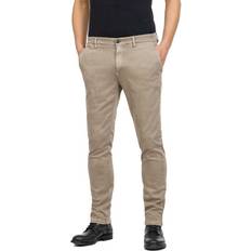 Replay zeumar Replay Slim Fit Zeumar Hyperchino Jeans - Sand