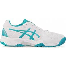 Asics Zapatillas de deporte de interior Asics Gel-Resolution 8 Clay GS - White/Lagoon