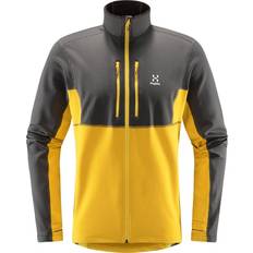 Haglöfs Roc Sheer Mid Jacket Men - Magnetite/Pumpkin Yellow