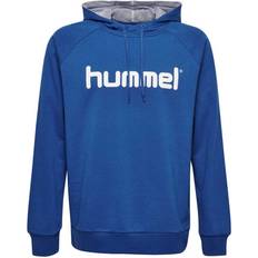 Hummel Mädchen Oberteile Hummel Go Kids Cotton Logo Hoodie - True Blue (203512-7045)