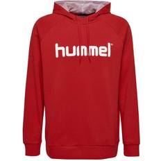 Hummel Go Kids Cotton Logo Hoodie - True Red (203512-3062)