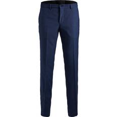 Jack & Jones Pantalons de Costume Bleu Marine