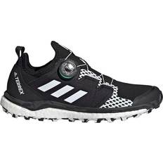 Système de laçage rapide Chaussures de Course Adidas Terrex Agravic BOA Trail Running Shoes - Core Black/Cloud White/Acid Mint, Female