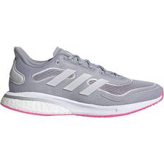 Nainen - adidas Supernova Juoksukengät Adidas Supernova Shoes - Halo Silver/Cloud White/Screaming Pink