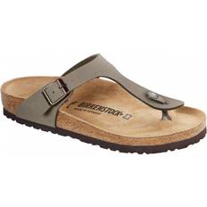 Birkenstock Gizeh Birko-Flor Nubuck - Stone