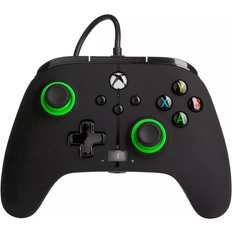 Xbox controller green PowerA Enhanced Wired Controller (Xbox Series X)– Green Hint