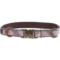Reflective Tartan Dog Collar L
