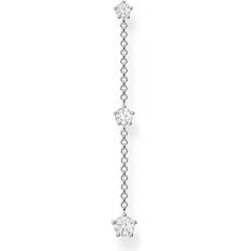 Thomas Sabo Single Earring - Silver/White