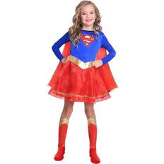 Super Héros et Méchants Tenues de soirée Amscan Déguisement SuperGirl Taille 10-12 ans