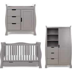 Removable Side Furniture Set OBaby Stamford Luxe Sleigh 3 Piece Room Set