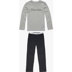 Calvin Klein Boy's Pyjamas Set - Grey Heather /Black (B70B700052-044)