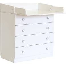 Changing Drawers Kidsaw Kudl Kids 4 Drawer Unit with Changing Board