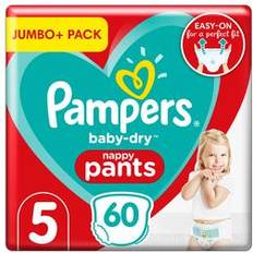 Pampers Pannolini Pampers Baby Dry Nappy Pants Size 5