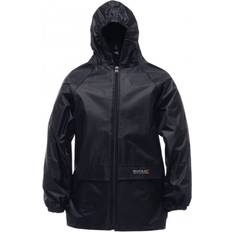 Ragazza Giacche a Vento Regatta Kid's Stormbreak Waterproof Shell Jacket - Black (82890208)