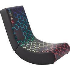 X-Rocker Neo Hex Video Gaming Chair - Black/RGB Neo Hex